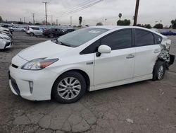 Salvage cars for sale from Copart Colton, CA: 2014 Toyota Prius PLUG-IN