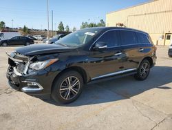 Salvage cars for sale at Gaston, SC auction: 2017 Infiniti QX60