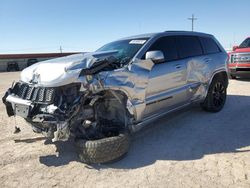 Salvage cars for sale at Andrews, TX auction: 2017 Jeep Grand Cherokee Laredo