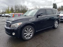 Salvage cars for sale at Portland, OR auction: 2012 Infiniti QX56