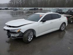 Salvage cars for sale at Glassboro, NJ auction: 2021 Acura TLX