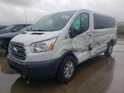 Salvage cars for sale at Grand Prairie, TX auction: 2016 Ford Transit T-150