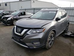 Salvage cars for sale from Copart Vallejo, CA: 2017 Nissan Rogue S