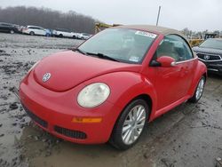 Volkswagen salvage cars for sale: 2008 Volkswagen New Beetle Convertible SE