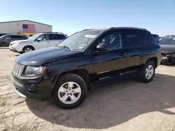 Salvage cars for sale at Amarillo, TX auction: 2017 Jeep Compass Latitude