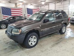 Vehiculos salvage en venta de Copart Columbia, MO: 2004 Jeep Grand Cherokee Laredo