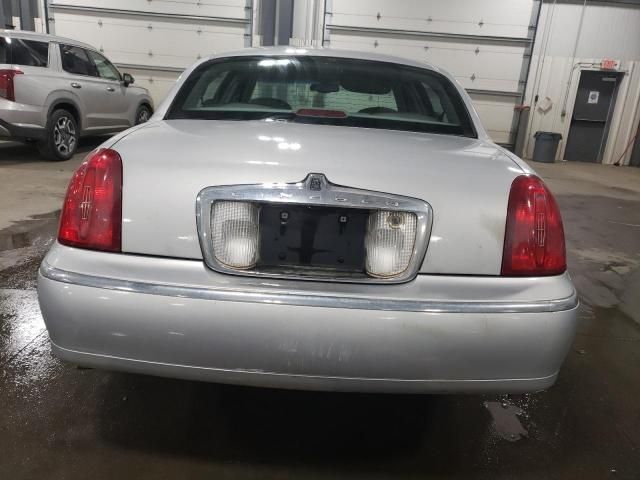 2001 Lincoln Town Car Cartier