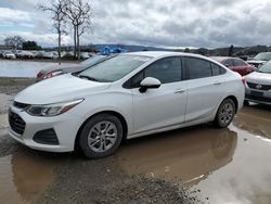 Salvage cars for sale at San Martin, CA auction: 2019 Chevrolet Cruze