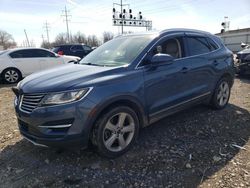 Salvage cars for sale from Copart Columbus, OH: 2018 Lincoln MKC Premiere