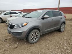 Salvage cars for sale from Copart Rapid City, SD: 2015 KIA Sportage LX