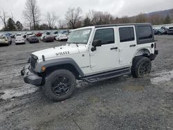 Salvage cars for sale from Copart Grantville, PA: 2018 Jeep Wrangler Unlimited Sport