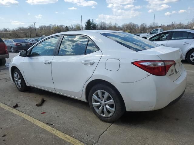 2016 Toyota Corolla L