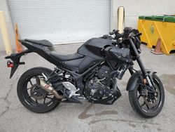 Salvage motorcycles for sale at Las Vegas, NV auction: 2022 Yamaha MT-03