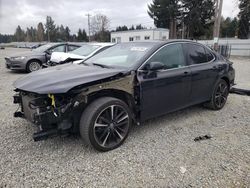 Salvage cars for sale from Copart Graham, WA: 2018 Toyota Camry XSE