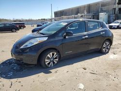 Salvage cars for sale at Fredericksburg, VA auction: 2013 Nissan Leaf S