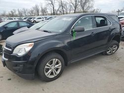 Salvage cars for sale at Bridgeton, MO auction: 2015 Chevrolet Equinox LS