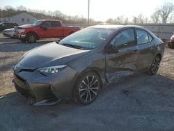 Toyota salvage cars for sale: 2017 Toyota Corolla L