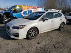 Salvage cars for sale from Copart Arlington, WA: 2019 Subaru Impreza Limited