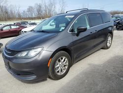 Salvage cars for sale at Leroy, NY auction: 2020 Chrysler Voyager LXI