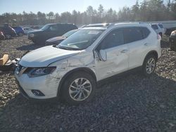 Salvage cars for sale from Copart Windham, ME: 2015 Nissan Rogue S