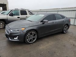 Salvage cars for sale at Kansas City, KS auction: 2020 Ford Fusion Titanium