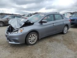 Salvage cars for sale at Anderson, CA auction: 2018 Nissan Sentra S