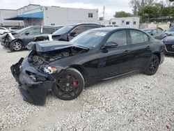 Salvage cars for sale from Copart Opa Locka, FL: 2019 Alfa Romeo Giulia