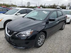 Nissan salvage cars for sale: 2019 Nissan Sentra S