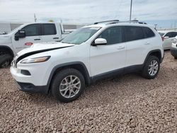 Salvage cars for sale at Phoenix, AZ auction: 2015 Jeep Cherokee Latitude