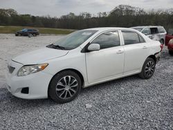 Salvage cars for sale from Copart Cartersville, GA: 2009 Toyota Corolla Base