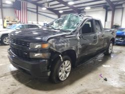 Salvage cars for sale at West Mifflin, PA auction: 2021 Chevrolet Silverado K1500 Custom
