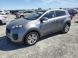 Salvage cars for sale at Antelope, CA auction: 2017 KIA Sportage LX