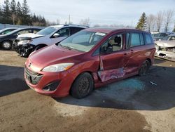 Mazda 5 Touring salvage cars for sale: 2015 Mazda 5 Touring