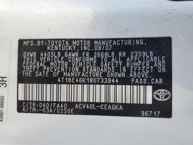 2008 Toyota Camry CE