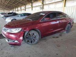 Chrysler 200 salvage cars for sale: 2015 Chrysler 200 Limited