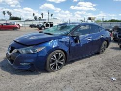 Vehiculos salvage en venta de Copart Mercedes, TX: 2018 Nissan Maxima 3.5S