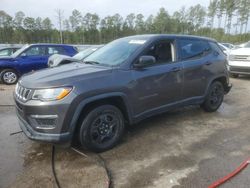 Salvage cars for sale from Copart Harleyville, SC: 2017 Jeep Compass Sport