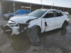 Salvage cars for sale from Copart Fresno, CA: 2021 Toyota Camry SE