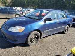 Toyota Corolla Vehiculos salvage en venta: 2003 Toyota Corolla CE