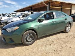 Salvage cars for sale at Tanner, AL auction: 2014 Toyota Corolla L