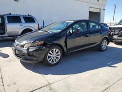 Salvage cars for sale at Farr West, UT auction: 2012 Honda Civic EX