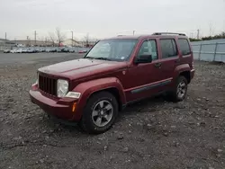 Salvage cars for sale from Copart Marlboro, NY: 2008 Jeep Liberty Sport