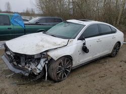 Salvage cars for sale from Copart Arlington, WA: 2024 Honda Accord Touring Hybrid