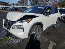 Nissan salvage cars for sale: 2021 Nissan Rogue SL