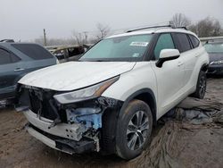 Toyota Highlander salvage cars for sale: 2020 Toyota Highlander XLE