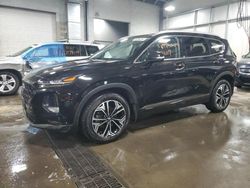 Hyundai Santa fe Limited salvage cars for sale: 2020 Hyundai Santa FE Limited