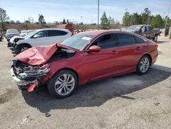 Honda salvage cars for sale: 2018 Honda Accord LX