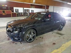 Mercedes-Benz C 300 4matic salvage cars for sale: 2017 Mercedes-Benz C 300 4matic