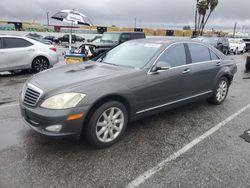 Salvage cars for sale at Van Nuys, CA auction: 2007 Mercedes-Benz S 550 4matic