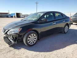 Salvage cars for sale from Copart Andrews, TX: 2017 Nissan Sentra S